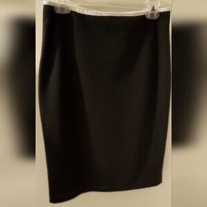 Black, fully lined, sexy pencil skirt